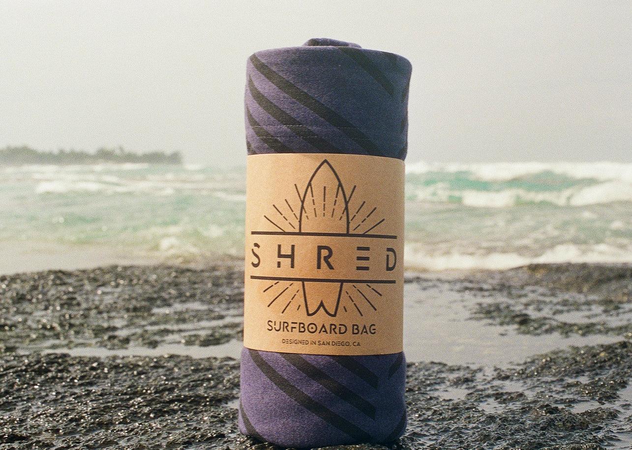 VIBRATION 100% Recycled Surfboard Socks | Sustainable Surfboard Covers – SHRED Surf Company